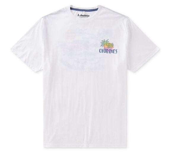 chubbies Other - NWT Chubbies Men's Captain's License White Graphic TShirt Boat Vacation